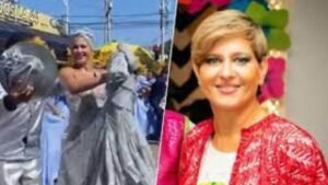 Abuchean a Verónica Alcocer en pleno Carnaval de Barranquilla 2