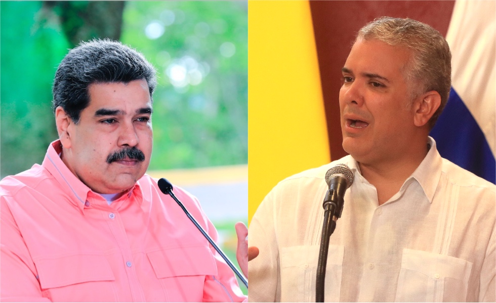 "Juan Guaidó en Semana: 'Maduro Tiene un Plan Criminal Contra Iván Duque'" 2 Maduro y Duque