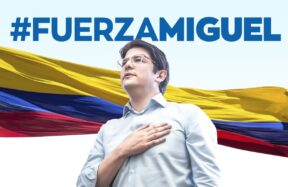 Cartel Miguel Uribe