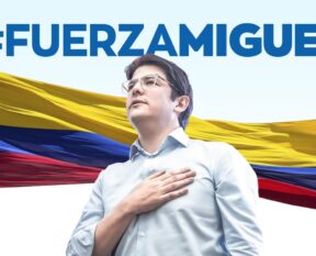 Cartel Miguel Uribe