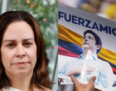 Maria Claudia Tarazona esposa de Miguel Uribe EFE