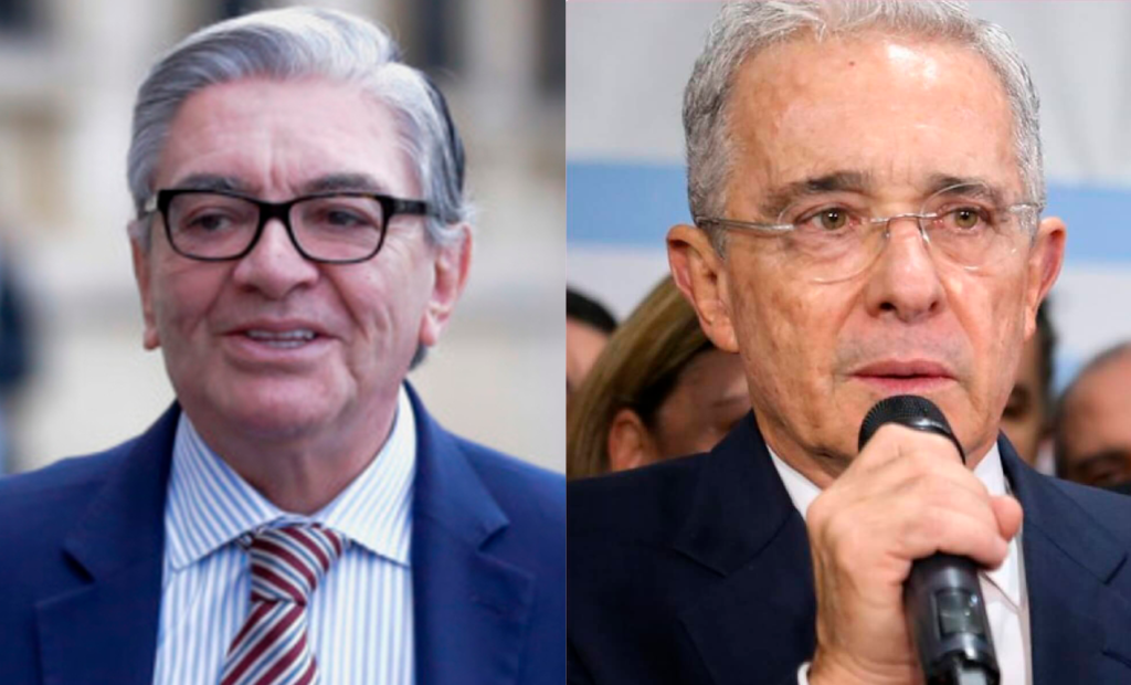 Fabio Valencia Cossio denuncia tergiversación de su testimonio en juicio contra Álvaro Uribe 2 fabio y uribe