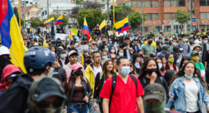 Bogotá vive una jornada de congestión y retrasos por protestas en la 26 y la NQS 9